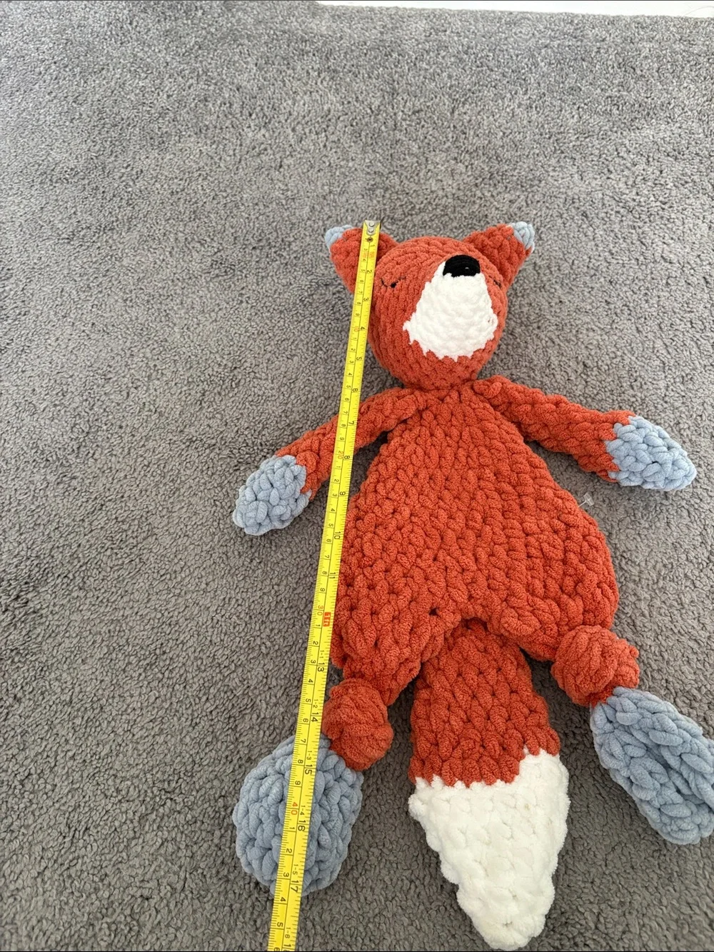 Crochet Fox Lovey: Soft Woodland Snuggler
